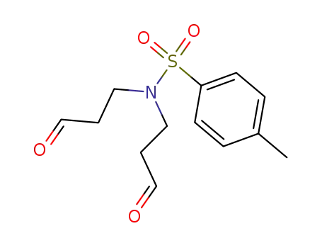Benzenesulfonamide, 4-methyl-N,N-bis(3-oxopropyl)-