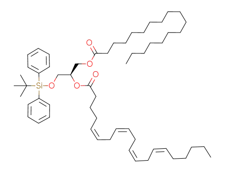 Molecular Structure of 1037195-83-7 (C<sub>57</sub>H<sub>90</sub>O<sub>5</sub>Si)