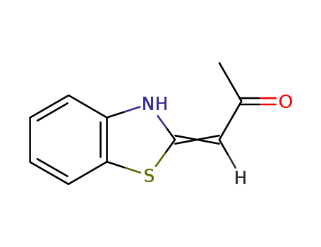 2-Propanone,1-(2(3H)-benzothiazolylidene)-(9CI)