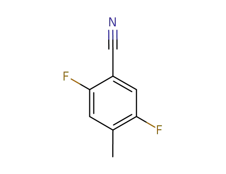 Molecular Structure of 1003708-66-4 (2,5-Difluoro-4-methylbenzonitrile)