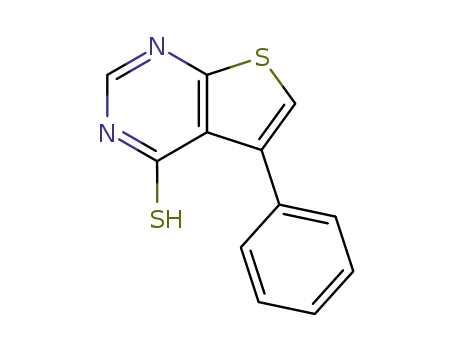 Molecular Structure of 182198-89-6 (5-PHENYL-THIENO[2,3-D]PYRIMIDINE-4-THIOL)