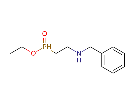 Molecular Structure of 126227-04-1 ((2-Benzylamino-ethyl)-phosphinic acid ethyl ester)
