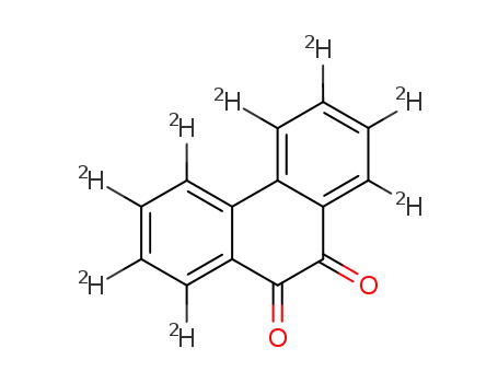 Molecular Structure of 113451-49-3 (<2H8>-phenanthrene-9,10-quinone)