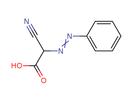 Molecular Structure of 15106-70-4 (Acetic acid, cyano(phenylazo)-)