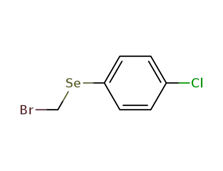 Molecular Structure of 83726-16-3 (Benzene, 1-[(bromomethyl)seleno]-4-chloro-)