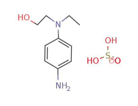 Molecular Structure of 4327-84-8 (N-Ethyl-N-(2-hydroxyethyl)-1,4-phenylenediamine sulfate)
