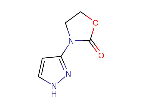 2-OXAZOLIDINONE,3-(1H-PYRAZOL-3-YL)-