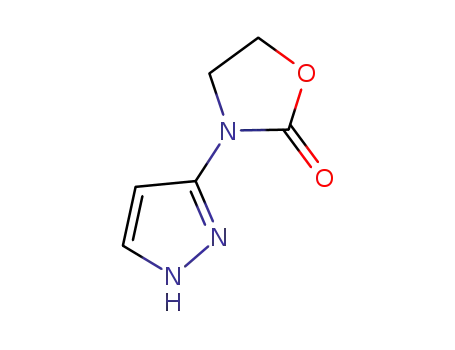 2-Oxazolidinone,3-(1H-pyrazol-3-yl)-(9CI)