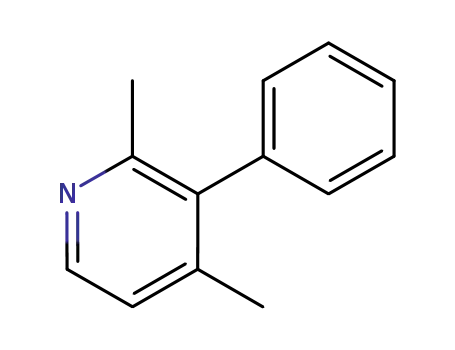 Molecular Structure of 29396-61-0 (Pyridine, 2,4-dimethyl-3-phenyl-)