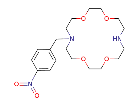 Molecular Structure of 147189-01-3 (7(4-NITROBENZYL)-1,4,10,13-TETRAOXA-7,16 -DIAZACYCLOOCTADECAN)
