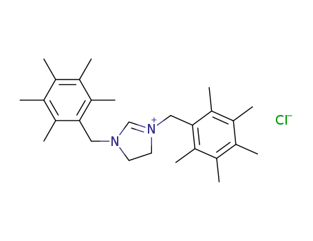 1,3-bis(2,3,4,5,6-pentamethylbenzyl)imidazolinium chloride