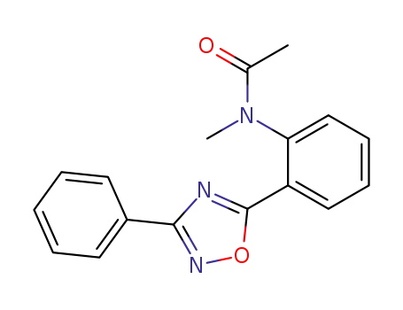 Acetamide, N-methyl-N-[2-(3-phenyl-1,2,4-oxadiazol-5-yl)phenyl]-