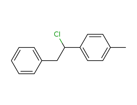 Molecular Structure of 22692-62-2 (Benzene, 1-(1-chloro-2-phenylethyl)-4-methyl-)