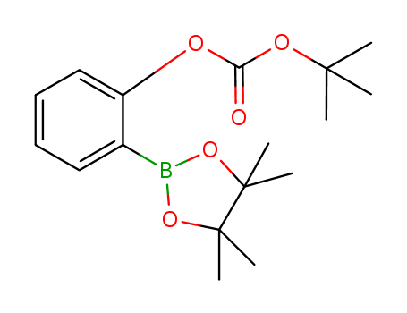 2-tert-Butoxycarbonyloxyphenylboronic acid, pinacol ester(480424-71-3)