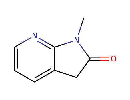2H-Pyrrolo[2,3-b]pyridin-2-one,1,3-dihydro-1-methyl-(9CI)