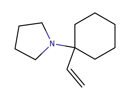 1-(1-ethenylcyclohexyl)pyrrolidine