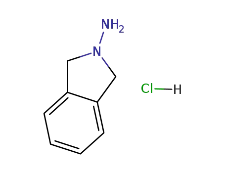 Molecular Structure of 53995-97-4 (isoindolin-2-amine hydrochloride)