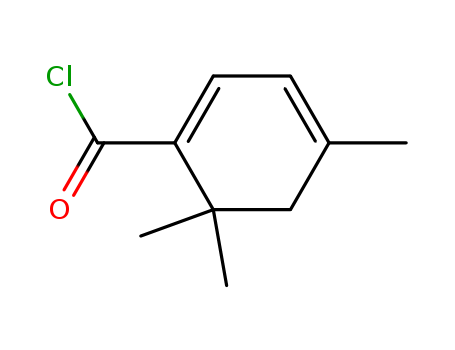 1,3-CYCLOHEXADIENE-1-CARBONYL CHLORIDE,4,6,6-TRIMETHYL-CAS