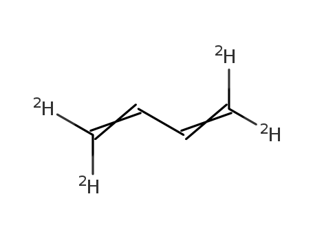 Molecular Structure of 10545-58-1 (1,3-BUTADIENE (1,1,4,4-D4))