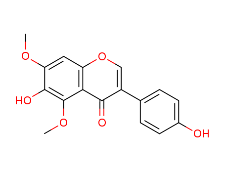 6-hydroxy-3-(4-hydroxyphenyl)-5,7-dimethoxy-chromen-4-one cas  479-83-4