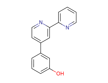 Molecular Structure of 188771-59-7 (Phenol, 3-[2,2'-bipyridin]-4-yl-)