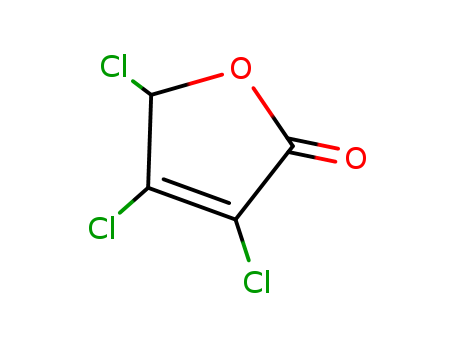 Molecular Structure of 19714-00-2 (2(5H)-Furanone, 3,4,5-trichloro-)