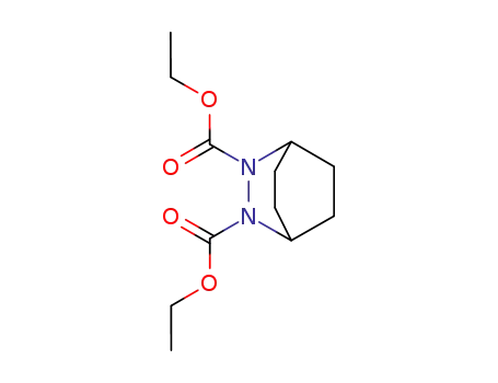 Molecular Structure of 3310-59-6 (2,3-Diazabicyclo[2.2.2]octane-2,3-dicarboxylic acid, diethyl ester)