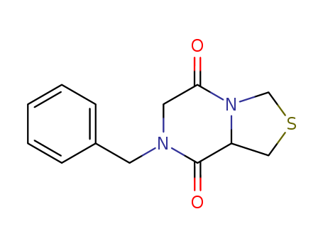 95110-30-8,Tetrahydro-7-(phenylmethyl)-3H-thiazolo(3,4-a)pyrazine-5,8-dione,