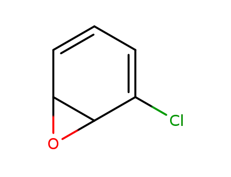 Molecular Structure of 56541-86-7 (2-chloro-7-oxabicyclo[4.1.0]hepta-2,4-diene)