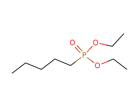Molecular Structure of 1186-17-0 (Pentylphosphonic acid diethyl ester)