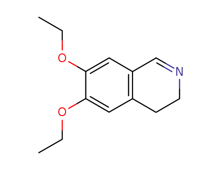 Molecular Structure of 53009-11-3 (Isoquinoline, 6,7-diethoxy-3,4-dihydro-)