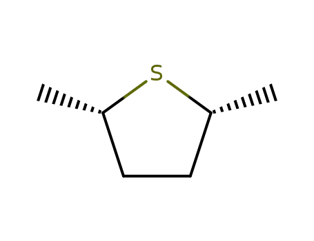 Molecular Structure of 5161-13-7 (2α,5α-Dimethyltetrahydrothiophene)