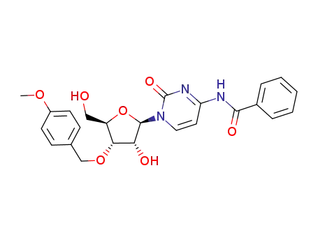 3'-O-(4-methoxybenzyl)-N<sup>4</sup>-benzoylcytidine