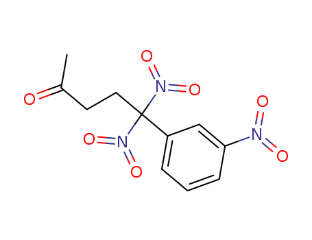 2-Pentanone,5,5-dinitro-5-(3-nitrophenyl)-