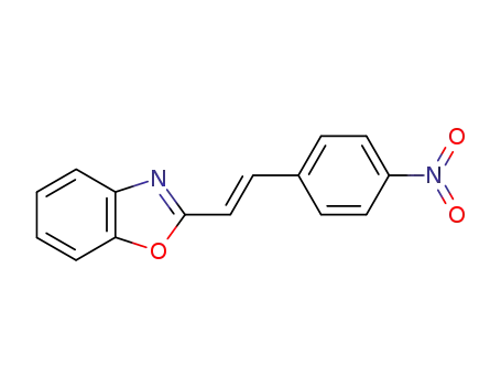 Benzoxazole, 2-[2-(4-nitrophenyl)ethenyl]-, (E)-