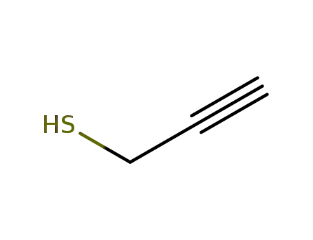 Molecular Structure of 27846-30-6 (prop-2-yne-1-thiol)