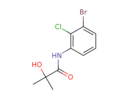 N-(3-bromo-2-chlorophenyl)-2-hydroxy-2-methylpropanamide