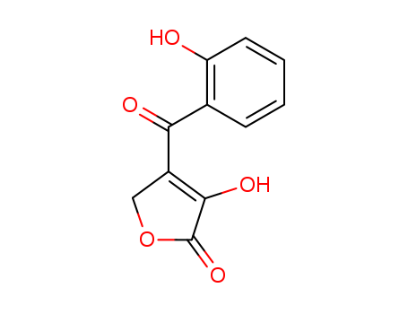 2(5H)-Furanone, 3-hydroxy-4-(2-hydroxybenzoyl)-