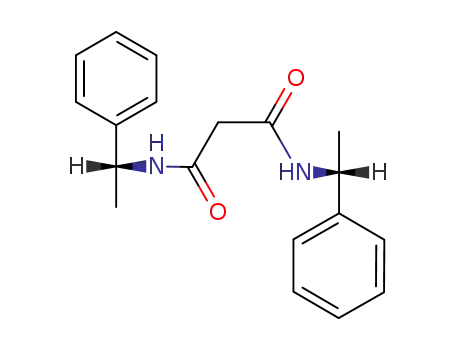 Molecular Structure of 102164-41-0 (N,N''-BIS-(1-PHENYL-ETHYL)-MALONAMIDE)