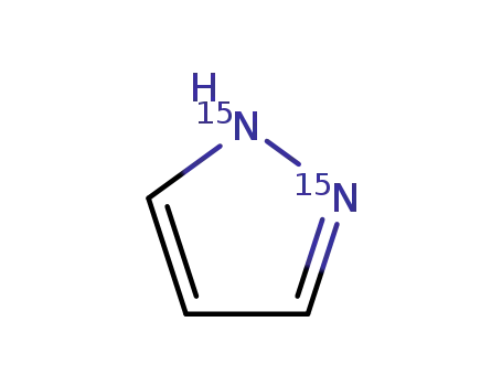 Molecular Structure of 55949-00-3 ([<sup>15</sup>N<sub>2</sub>]pyrazole)