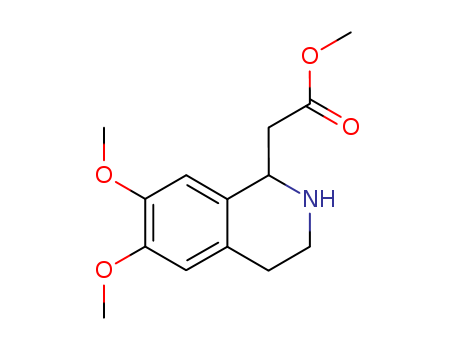 Methyl 2-(6,7-dimethoxy-1,2,3,4-tetrahydroisoquinolin-1-yl)acetate