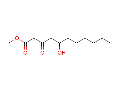Molecular Structure of 869211-56-3 (5-hydroxy-3-oxo-undecanoic acid methyl ester)