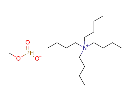 Molecular Structure of 1598426-47-1 (tetra-N-butylammonium methyl-H-phosphonate)