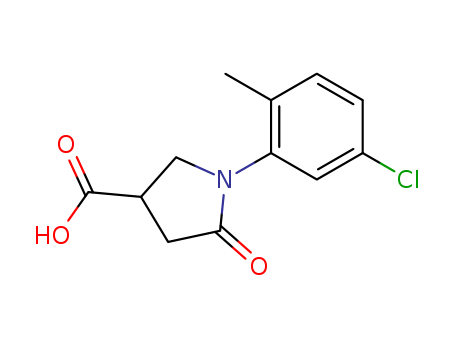 1-(5-CHLORO-2-METHYLPHENYL)-5-OXO-3-PYRROLIDINECARBOXYLIC ACID