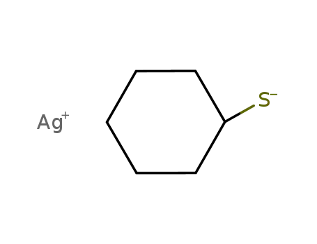 Molecular Structure of 4081-37-2 (Cyclohexanethiol, silver(1+) salt)
