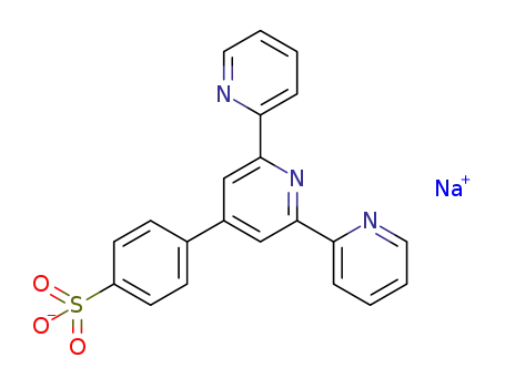 Molecular Structure of 1559041-58-5 (sodium 4-(2,2’:6’,2”-terpyridin-4'-yl)benzenesulfonate)