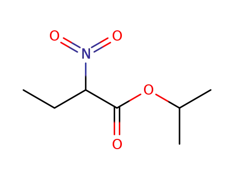 Molecular Structure of 623150-08-3 (Butanoic acid, 2-nitro-, 1-methylethyl ester)