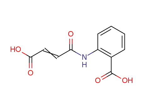 Molecular Structure of 68040-76-6 (Benzoic acid, 2-[(3-carboxy-1-oxo-2-propenyl)amino]-)