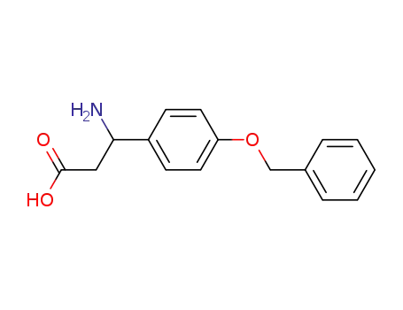 Molecular Structure of 330645-19-7 (3-(P-BENZYLOXYPHENYL)-DL-BETA-ALANINE)