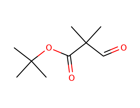 Molecular Structure of 113437-29-9 (Propanoic acid, 2,2-dimethyl-3-oxo-, 1,1-dimethylethyl ester)